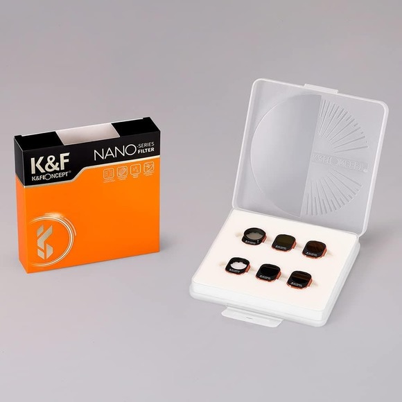 K&F Concept Mini 3/ Mini 3 Pro ND, CPL, UV Filters Kit (6 Pack) - Picture 3 of 5